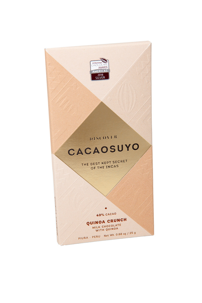 Cacaosuyo Quinoa Crunch 40% Milk Chocolate