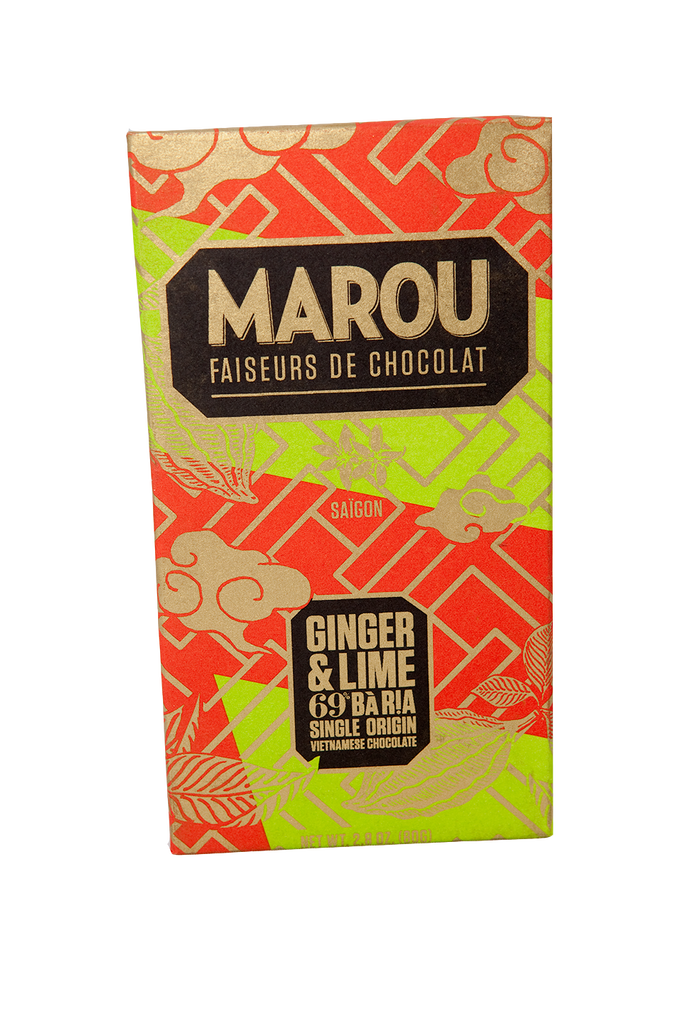 Marou Ginger & Lime 69% Dark Chocolate