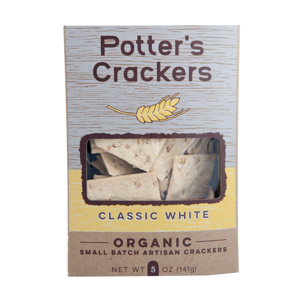 Potter's Crackers - Classic White