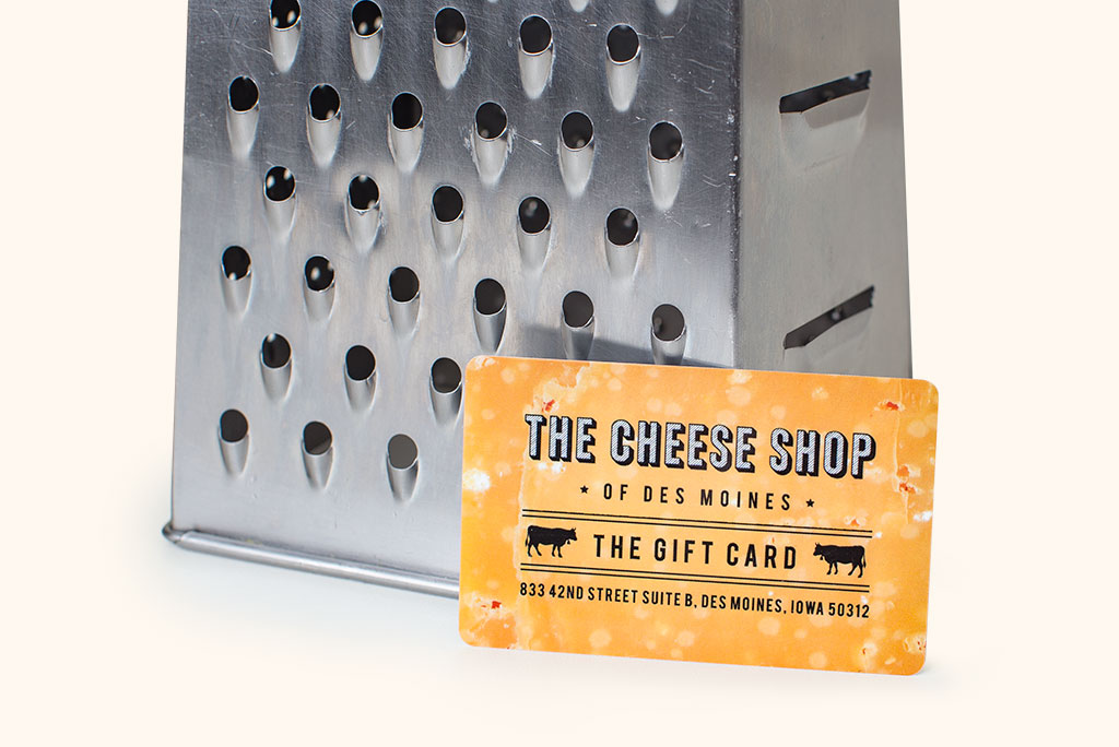Gift Card | The Cheese Shop of Des Moines Gift Card | The Cheese Shop of Des Moines